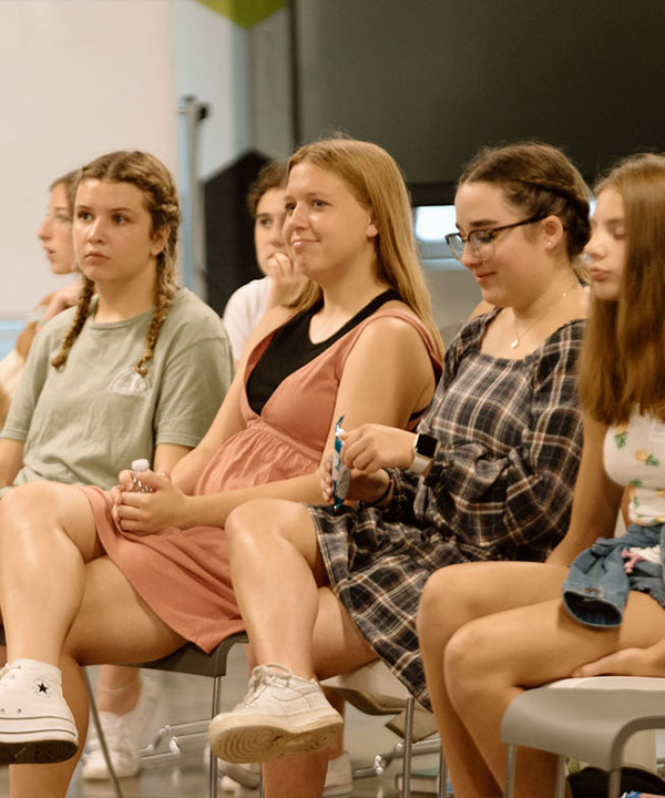 Students Sitting During Ministry